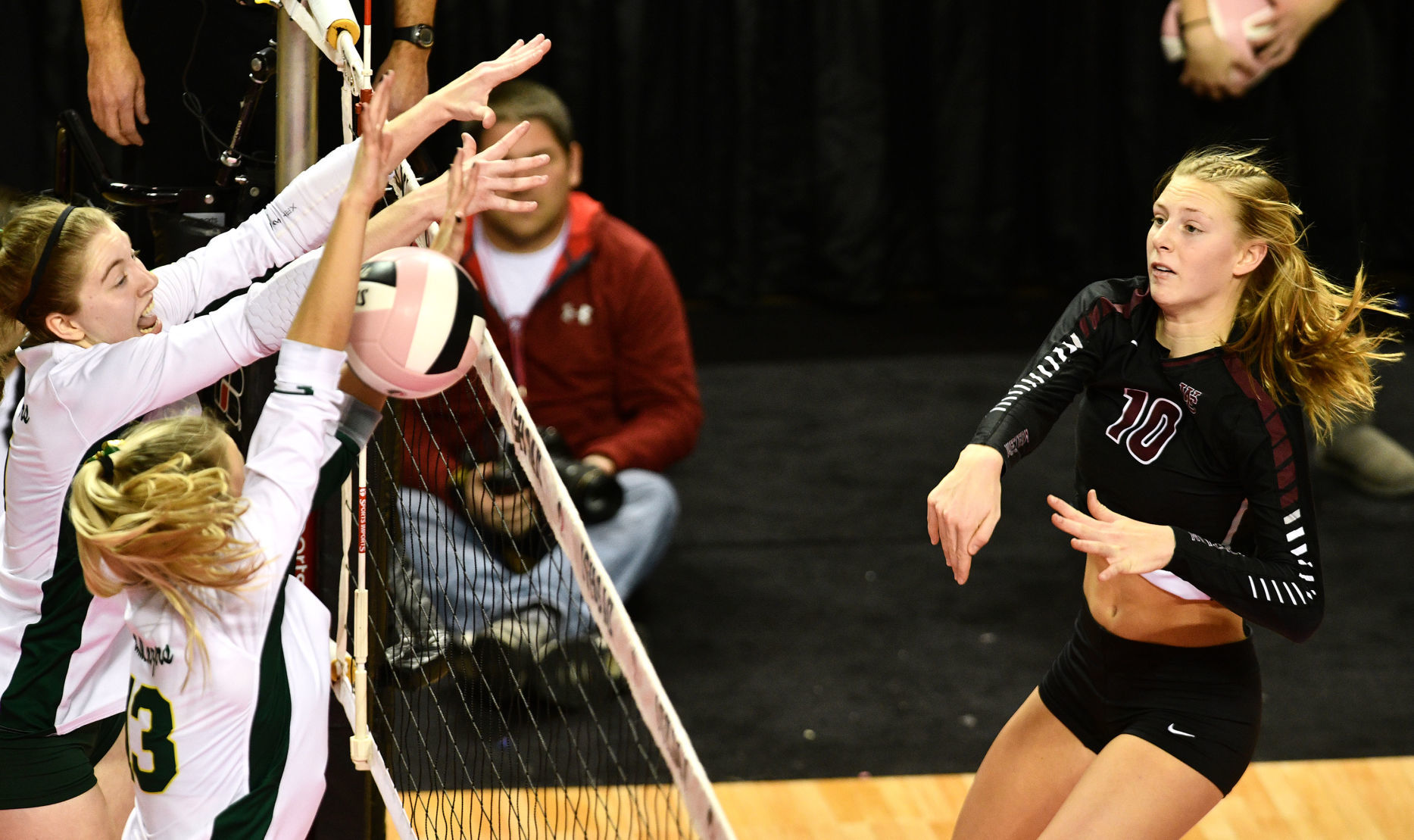 Western Christian vs Beckman Catholic state volleyball